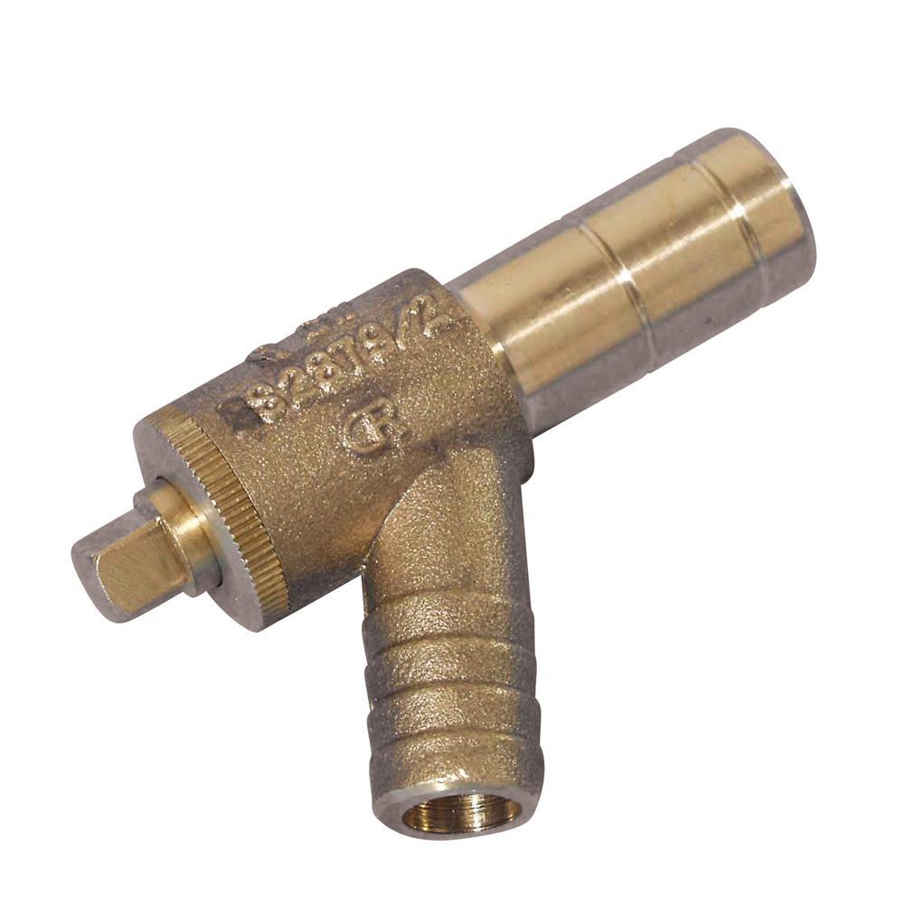 Hep20 15mm x Brass Draincock Spigot - Pack of 10 | Hep20 Push Fit