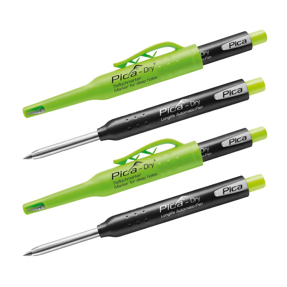 Pica DRY Longlife Automatic Pen Graphite - Pack of 2