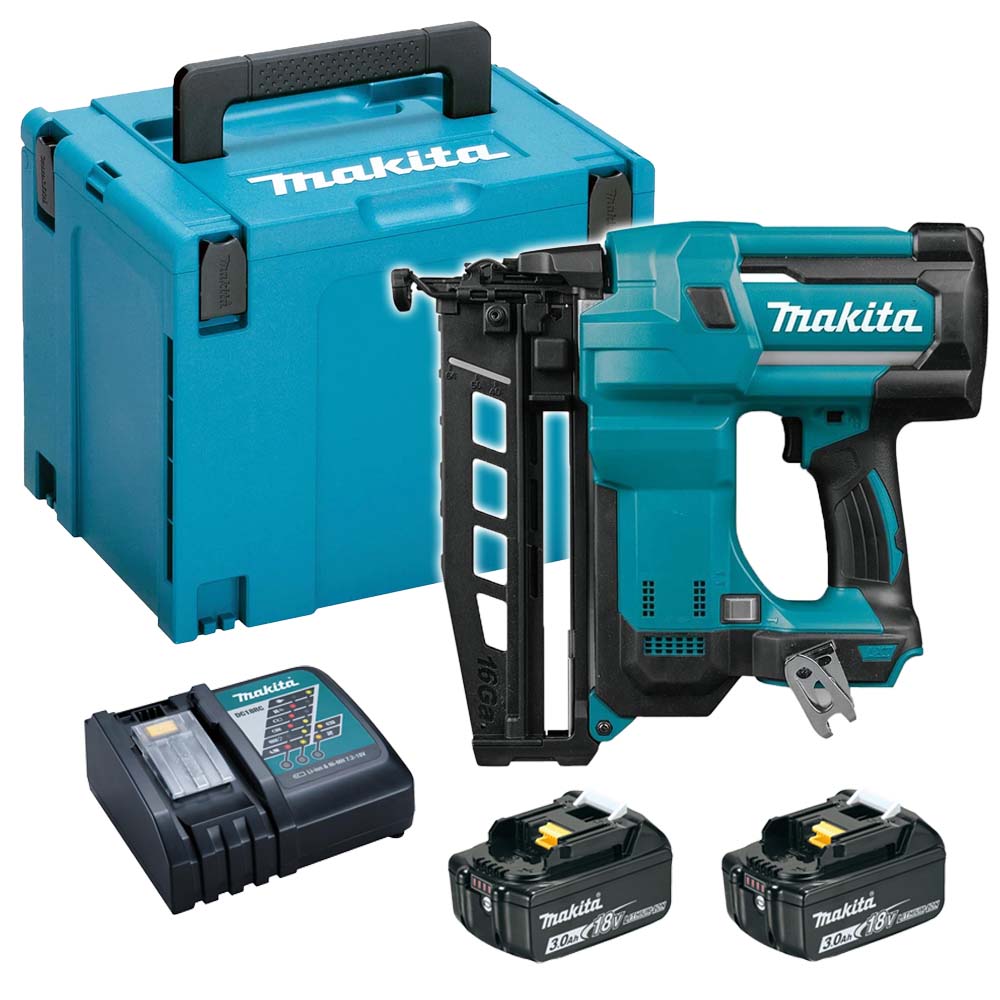 Makita DBN600RTJ 18V LXT 2nd Fix Nail 