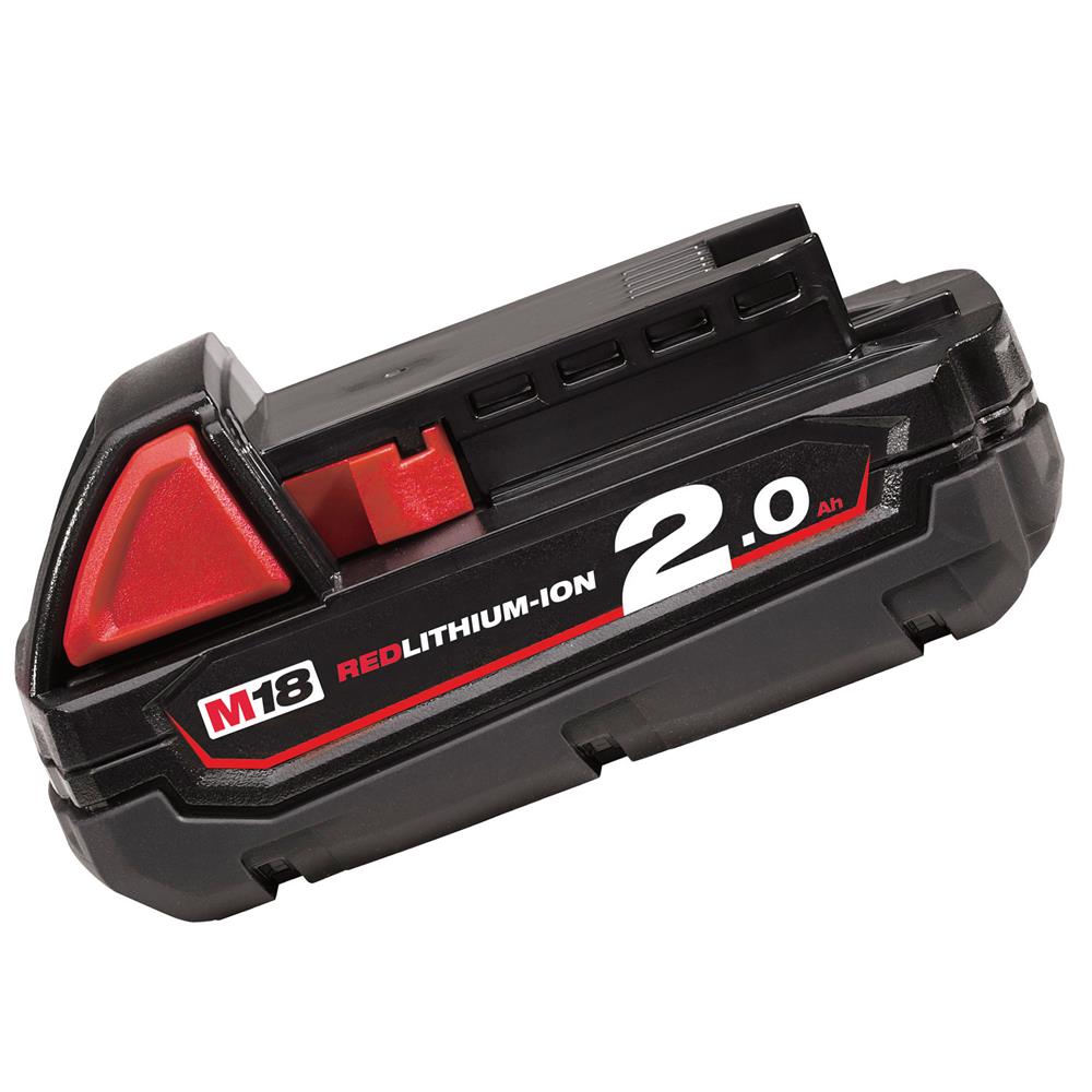 Milwaukee M18 B2 2.0Ah 18V Li Ion Battery ITS