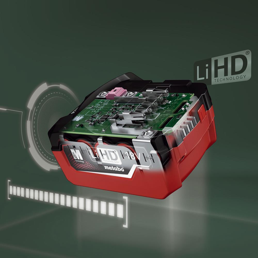 Metabo 18V LiHD Battery Pack Metabo Batteries - Main Image