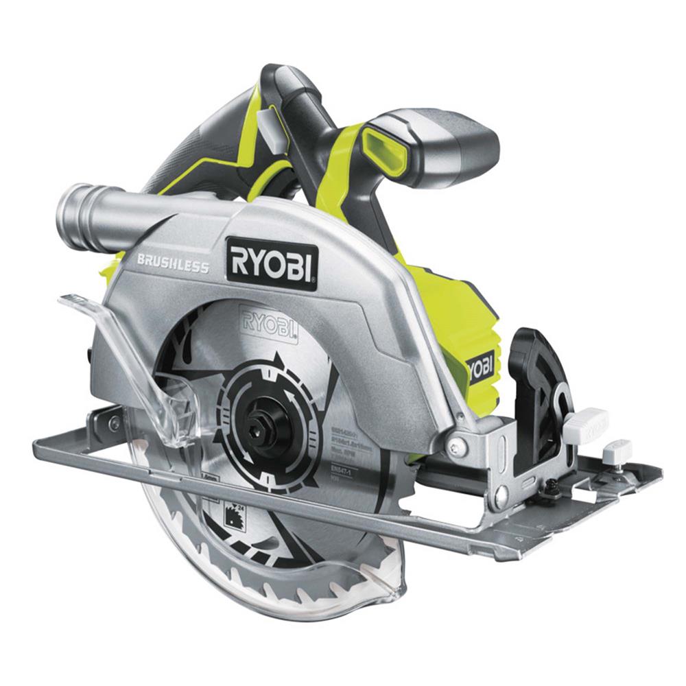 Ryobi 18V ONE+ 184mm Brushless Circular Saw Body