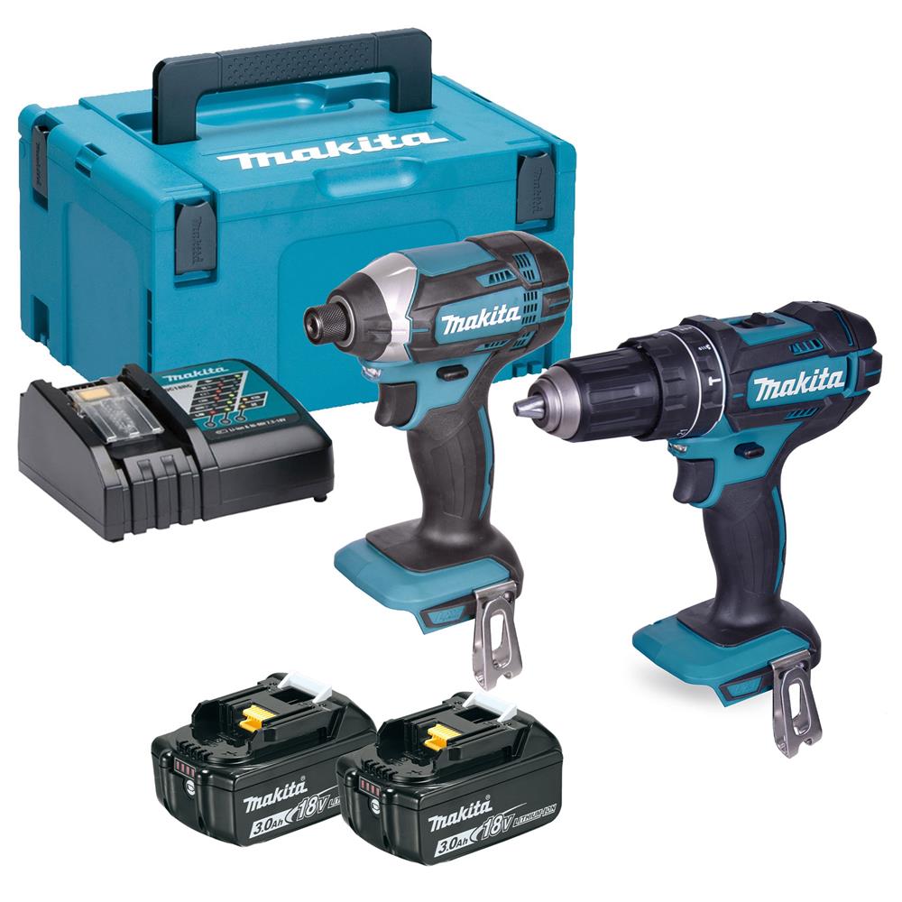 Makita DLX2131RJ 18V LXT Piece Kit with x 3Ah Batteries