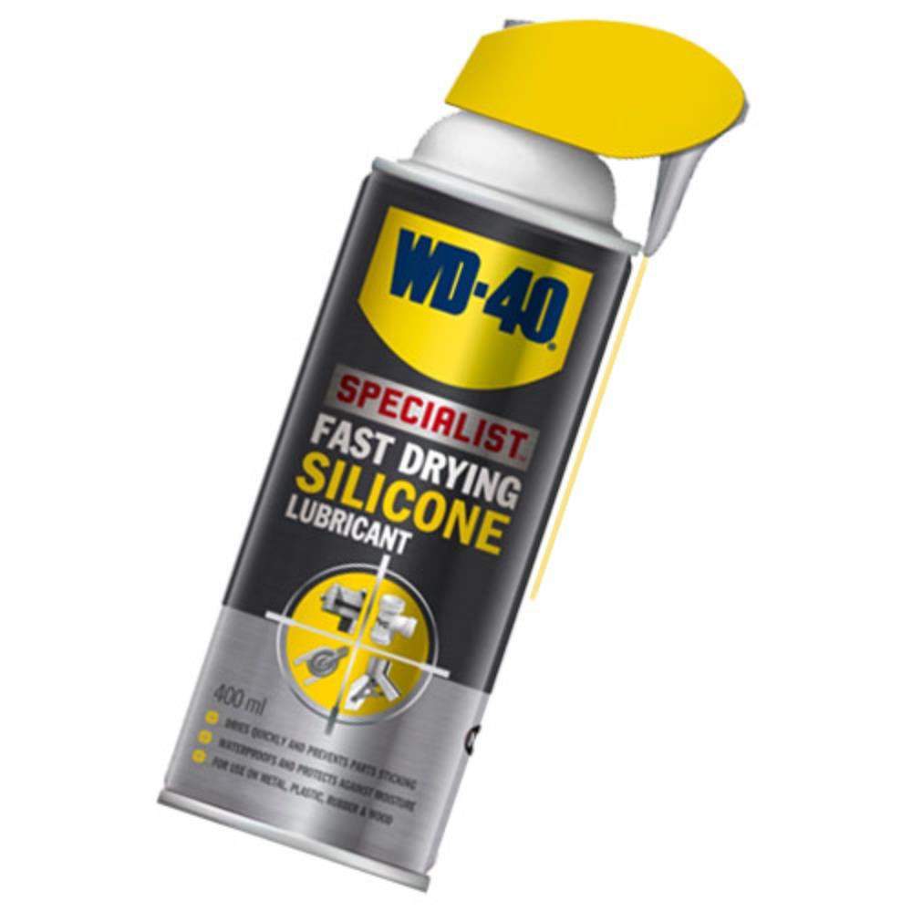 WD-40 44377 Specialist Silicone Lubricant Spray, Large - 400ml for sale  online
