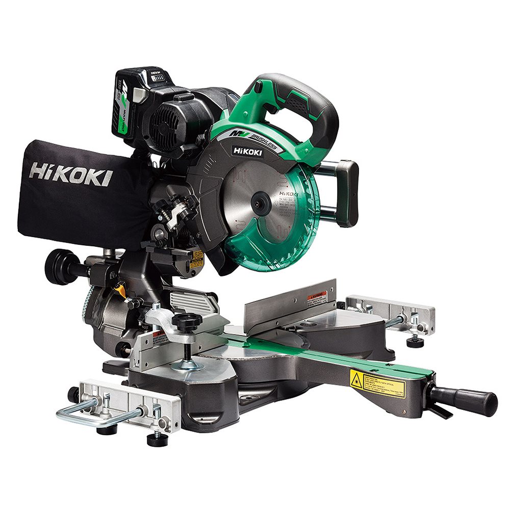 Hikoki C3607DRA 36V Multivolt 185mm Brushless Sliding Mitre Saw