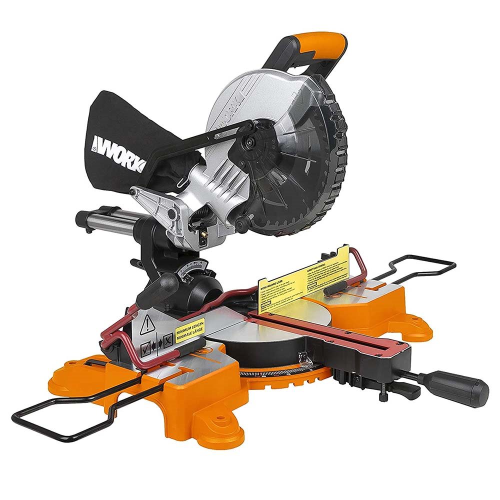 Worx WX845.9 20V MAX 216mm Sliding Mitre Saw Body