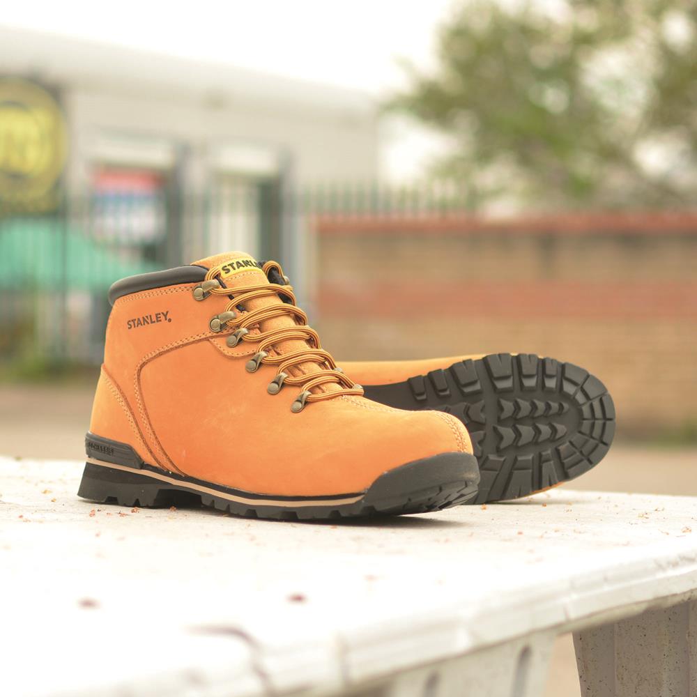 Stanley Clothing - Tradesman SB-P Safety Boots Honey - US 10