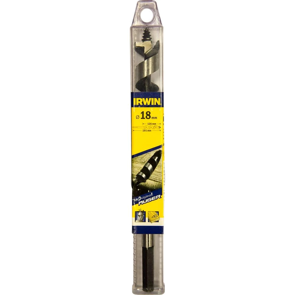 Irwin 18mm x 191mm Auger Drill Bit