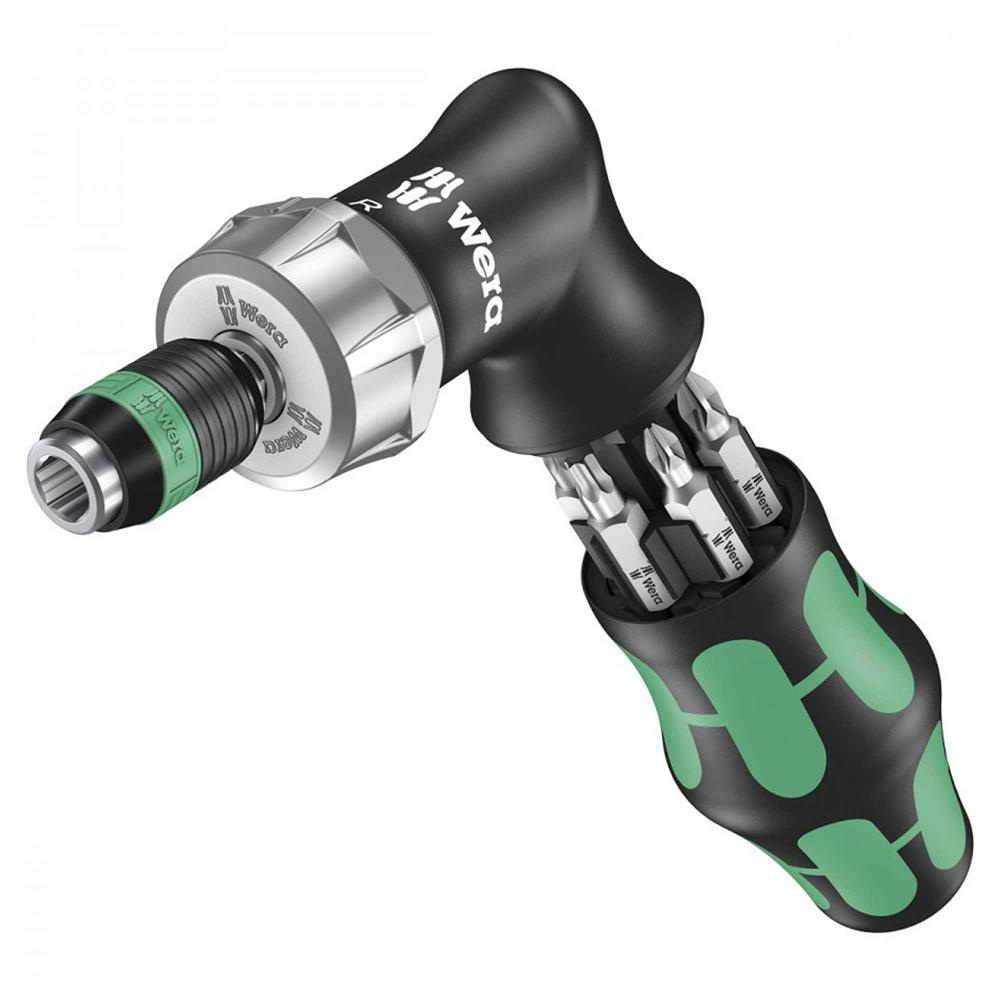 Wera Kraftform Komapkt 7 Piece 'Pistol RA' Rapidator Screwdriver Handle