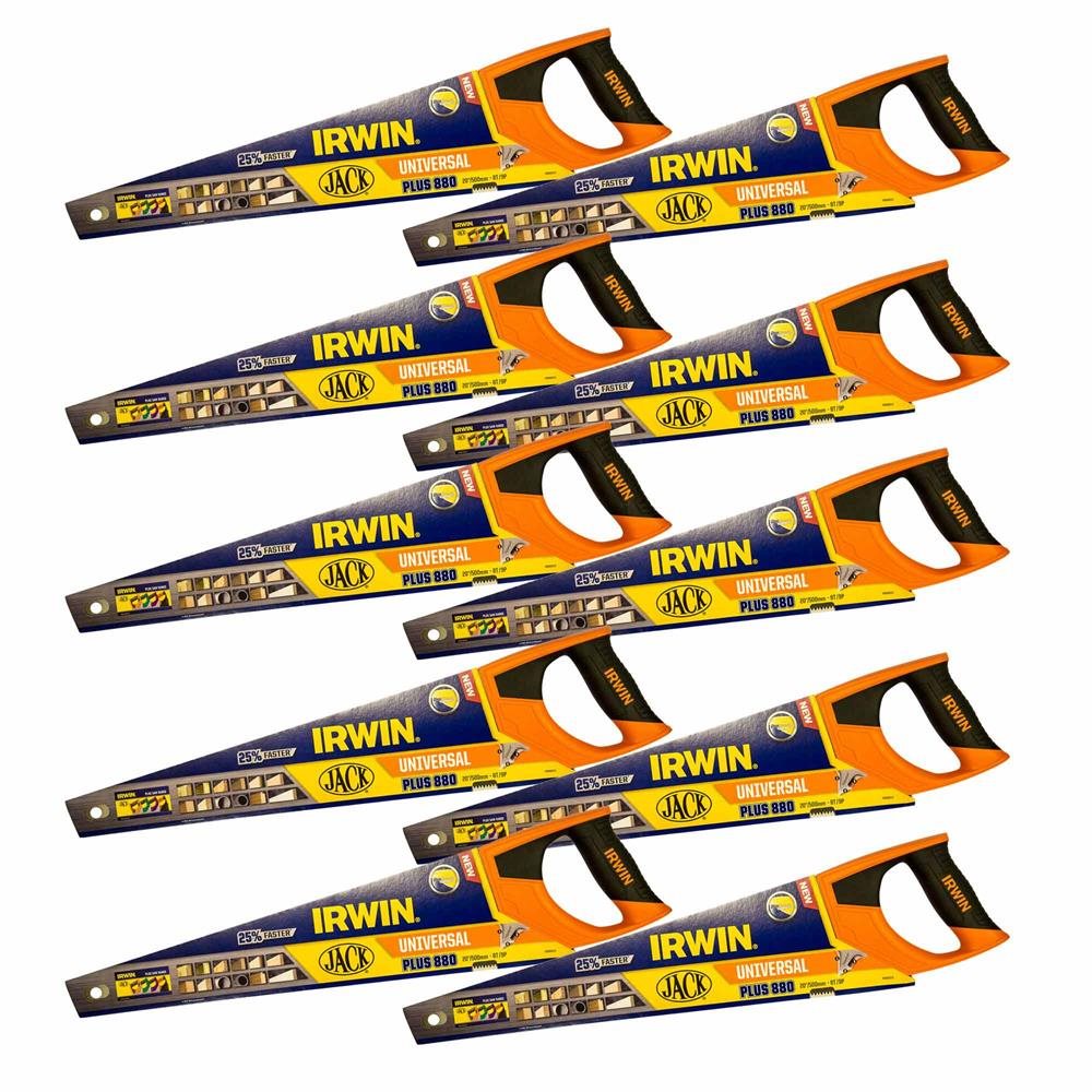 Irwin Jack 880 Plus Universal Handsaw 500mm / 20 Inch - Pack of 10