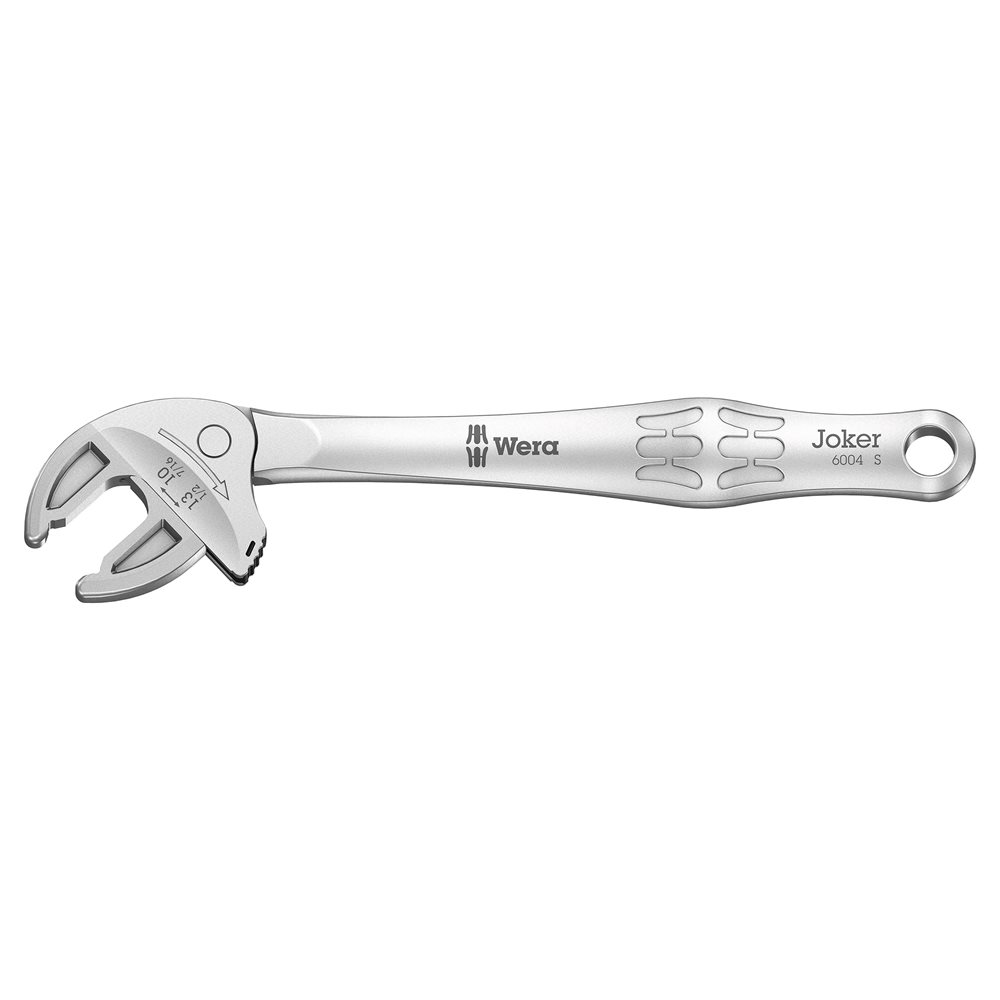 Wera Joker '6004' M Self Setting Spanner - 13-16mm x 1/2-5/8 Inch x 188mm