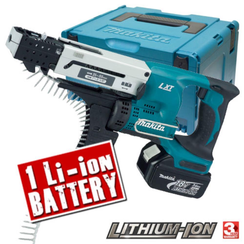 Makita 18v Li-ion Autofeed Screwgun 356737 ITS