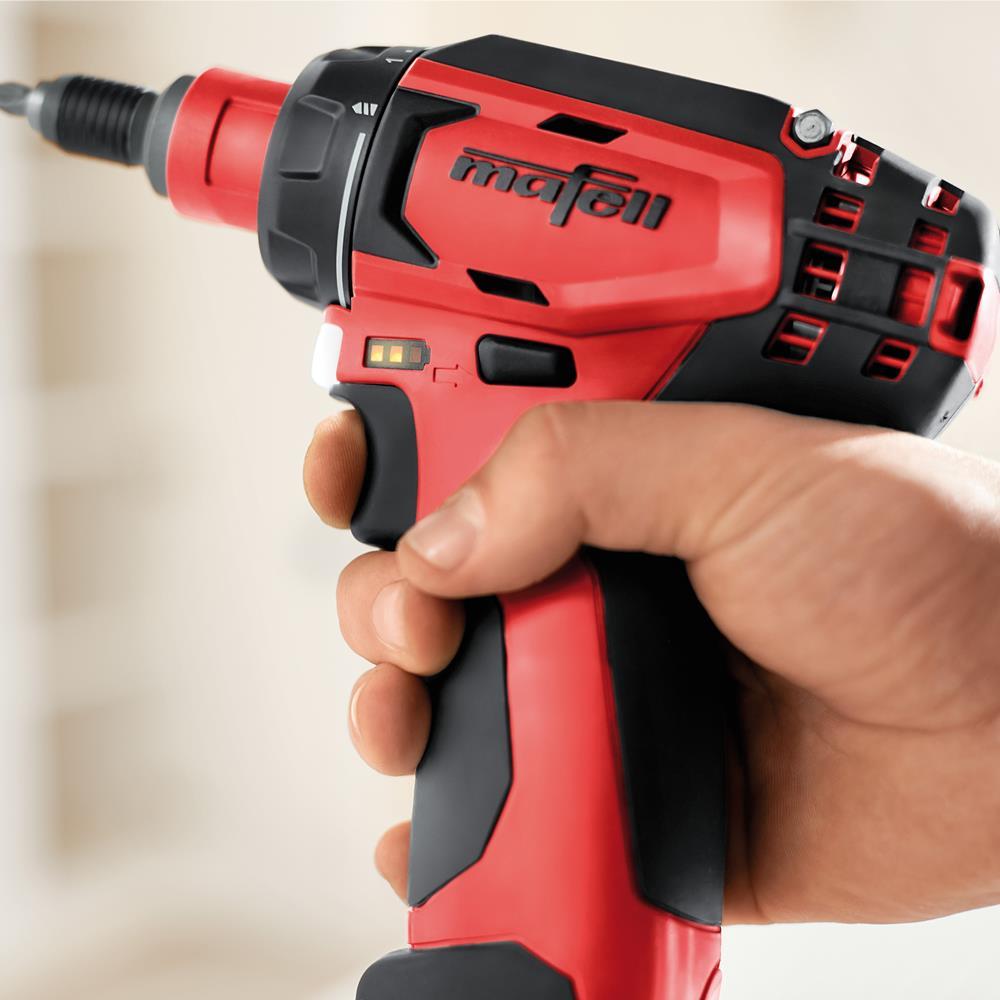 Mafell A10M 10.8V Drill Driver with 1 x 4.0Ah 1x 2.0Ah Batteries Charger Case
