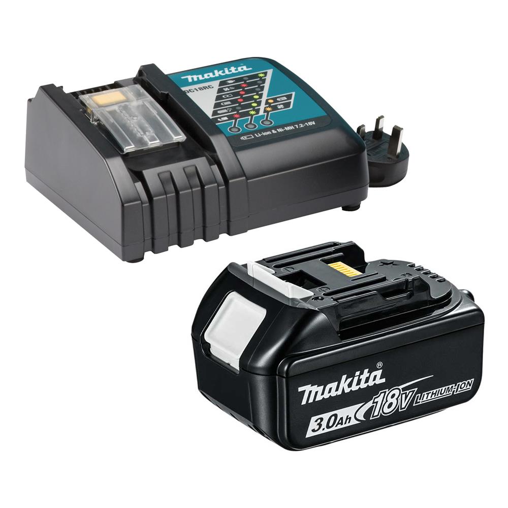 Makita DC18RC Battery Charger 3.0Ah 18V LXT Li Ion Battery ITS