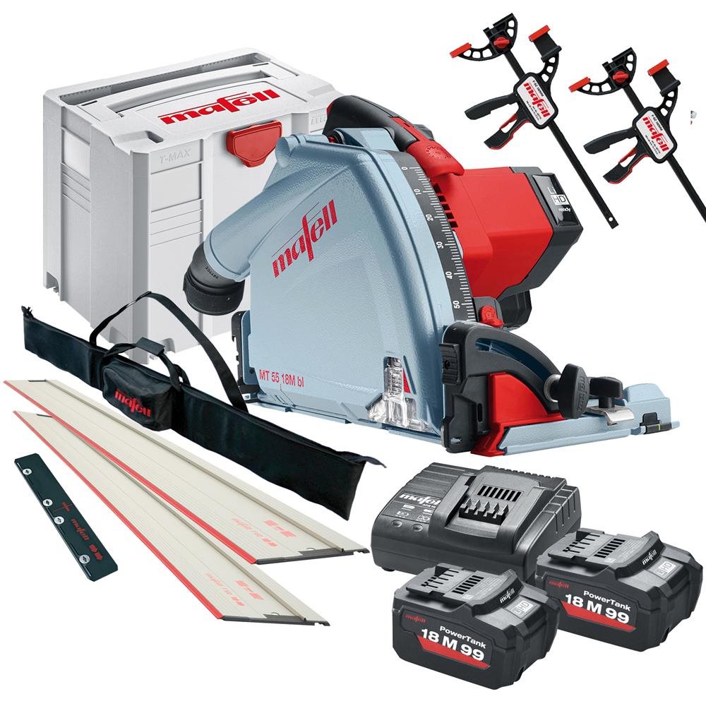 Mafell MT5518MBL 18V Plunge Saw with 2 x 5.5Ah Batteries