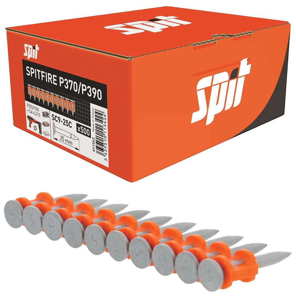Spit Pulsa SC9 25mm Collated Pins