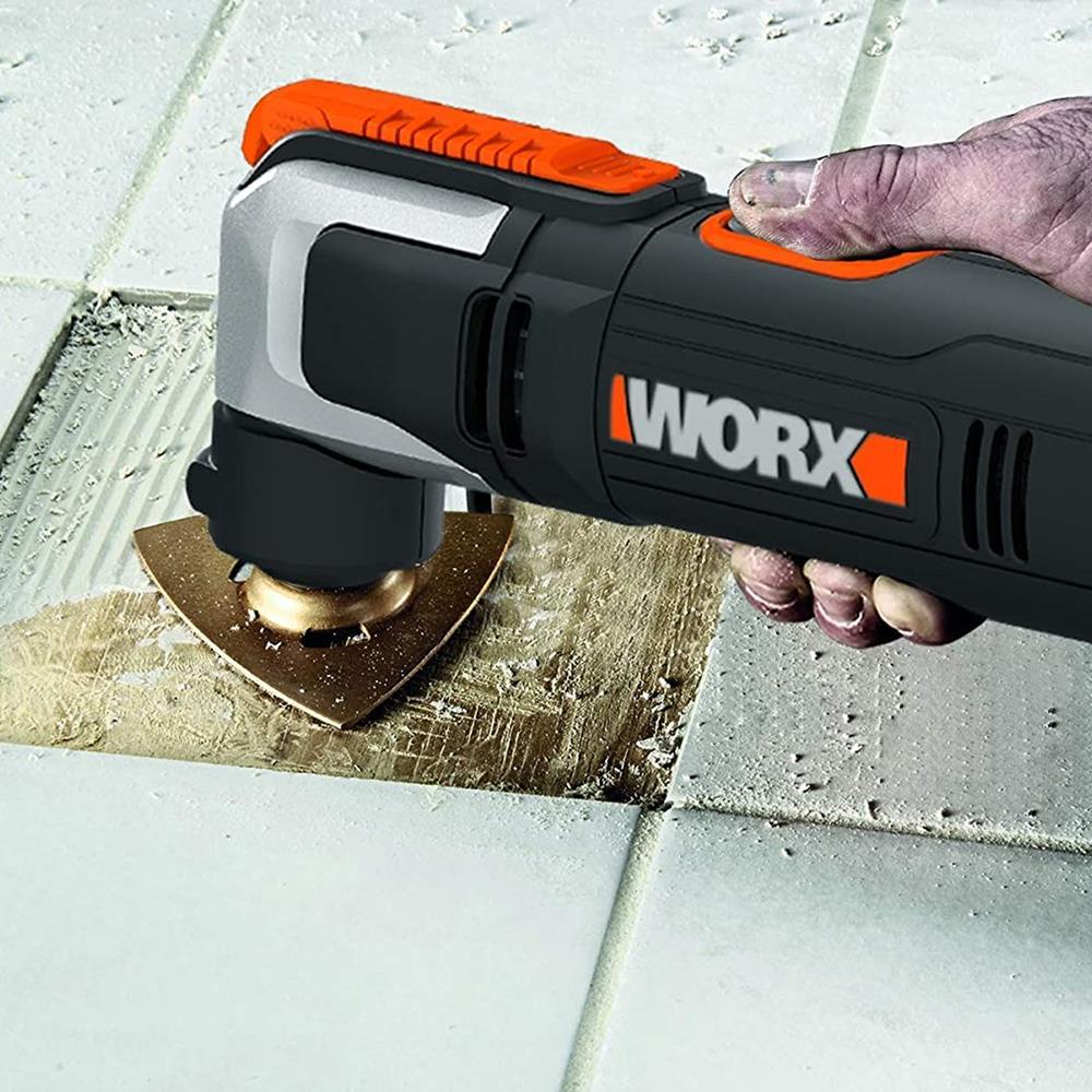 Worx WX686.1 250W Sonicrafter Corded Multi Tool with 19 Accessories