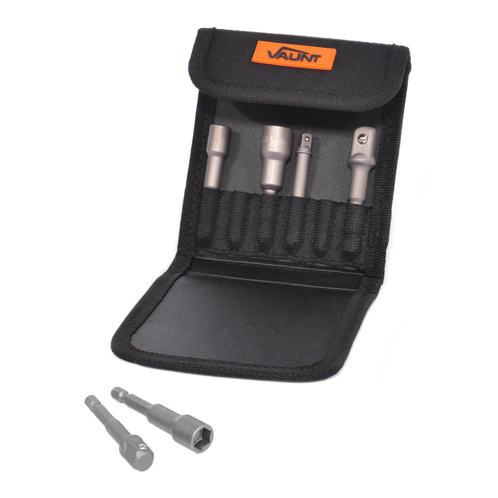 Vaunt Square Drive & Nut Setter Set - 6 Piece | Vaunt Nut Setters