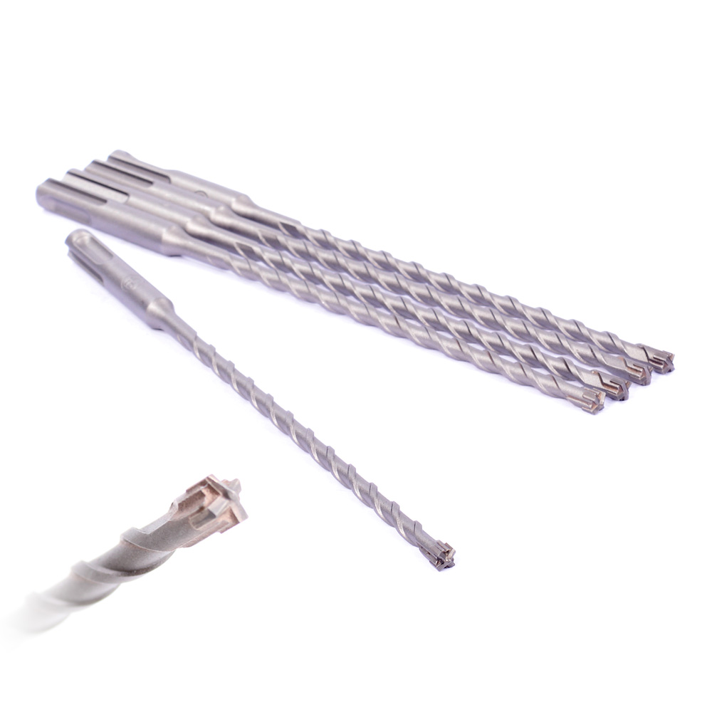 Vaunt SDS+ Endurance Cross Tip Drill Bit 6.5mm x 210mm - Pack of 5