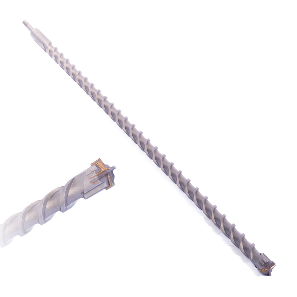 Vaunt SDS+ Endurance Cross Tip Drill Bit 25mm x 1000mm