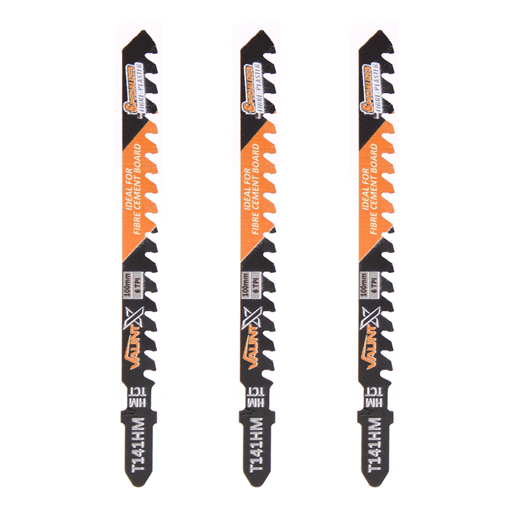 Vaunt X Cement/Fibreboard Cutting (T141HM) Jigsaw Blades - Pack of 3