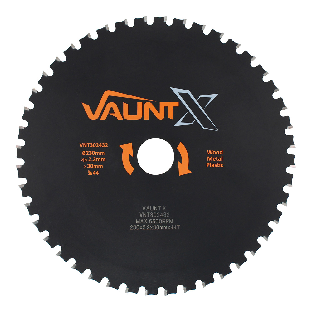 Vaunt X 230mm x 30mm 44T TCT Multi-Purpose Circular Saw Blade
