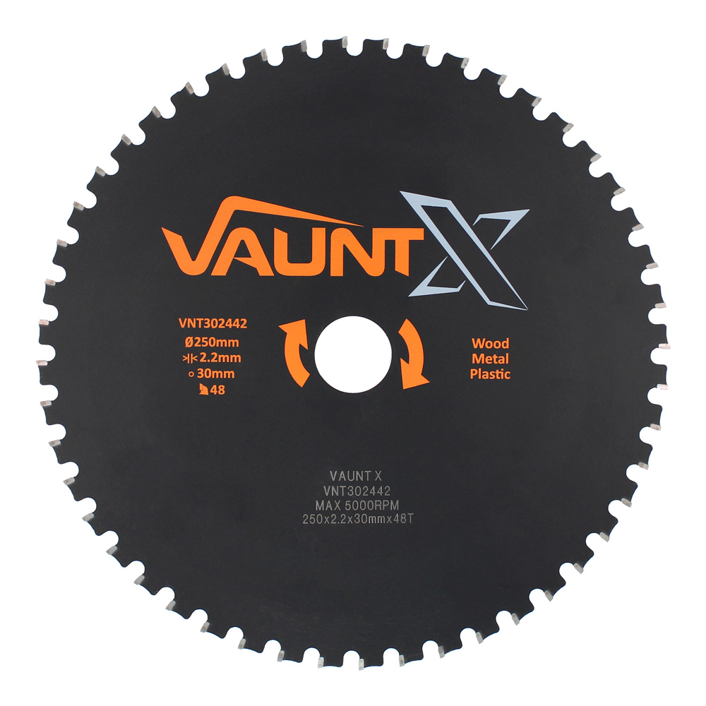 Vaunt X 250mm x 30mm 48T TCT Multi-Purpose Circular Saw Blade