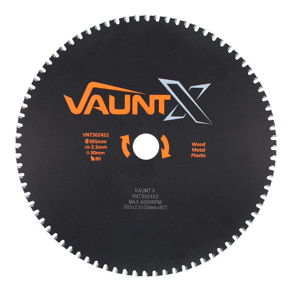 Vaunt X 305mm x 30mm 80T TCT Multi-Purpose Circular Saw Blade