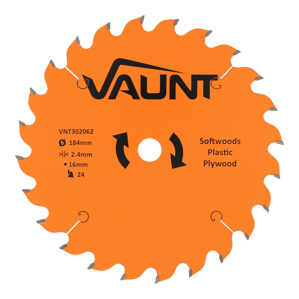 Vaunt 184mm x 16mm 24T TCT Circular Saw Blade