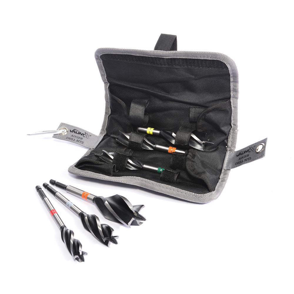 Vaunt X Auger Drill Bit Set 4 Flute 165mm - 6 Piece