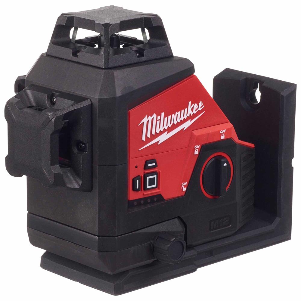 Milwaukee M12 3PL-0C 12V Green 360° 3 Plane Laser - Body with Case