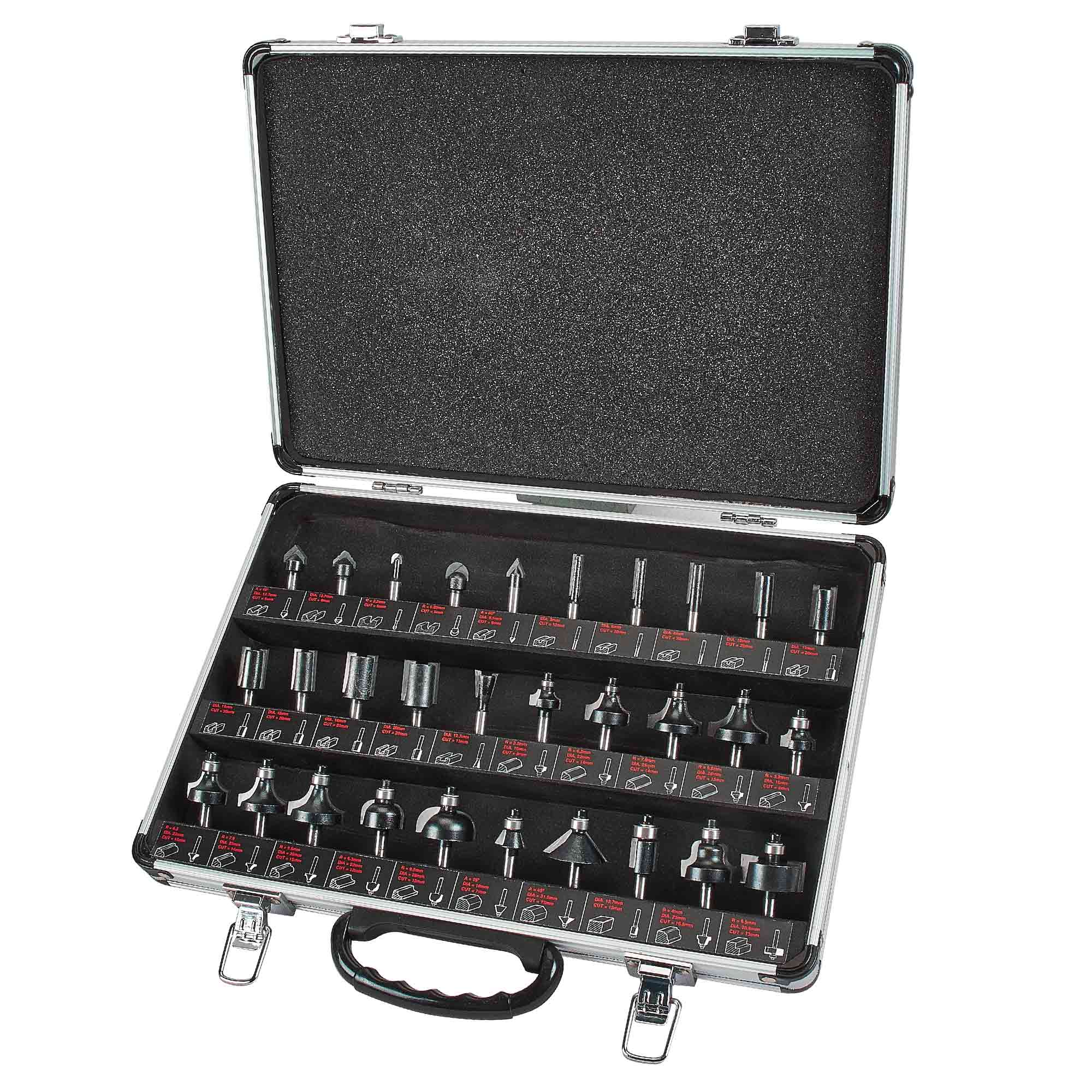 Trend SET/SS31X1/4TC 30 Piece 1/4" Cutter Set