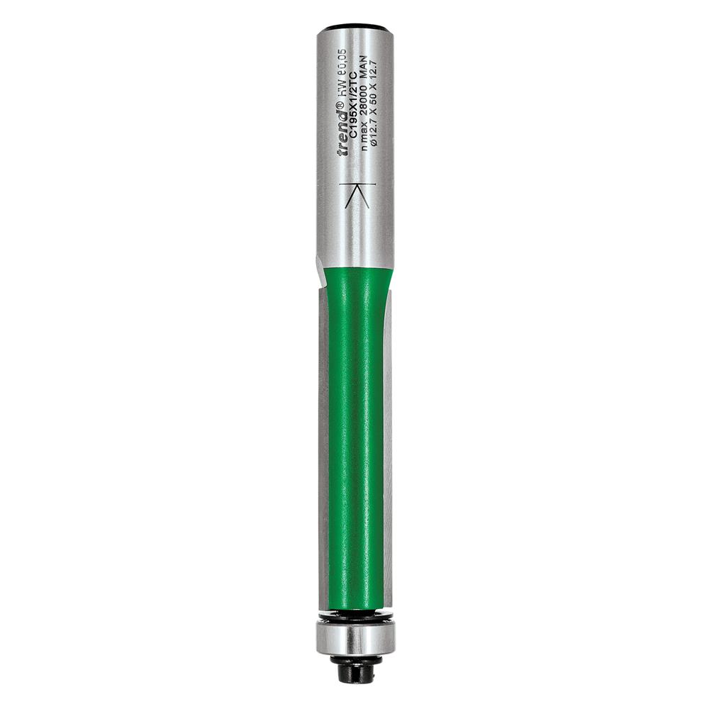 Trend C195X1/2TC 12.7mm x 50mm 1/2" Guided Trimmer