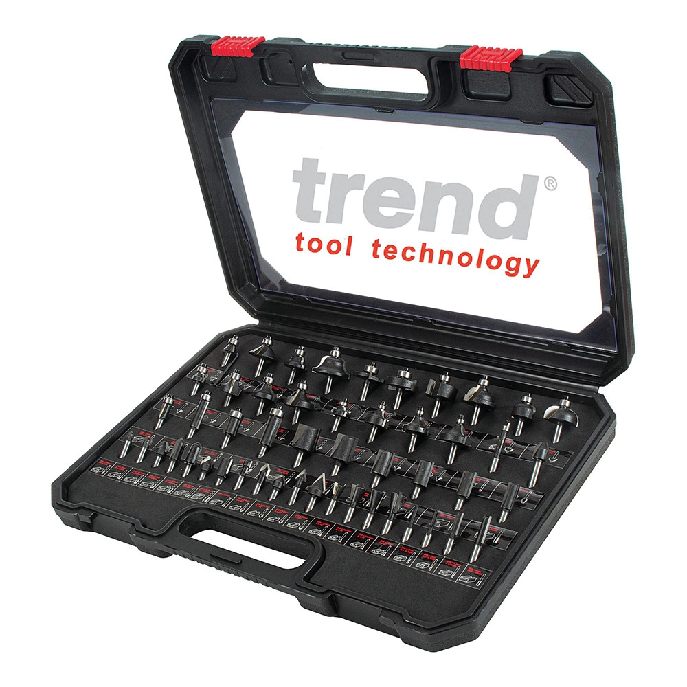 Trend SET/SS50X1/4TC 50 Piece 1/4" Cutter Set