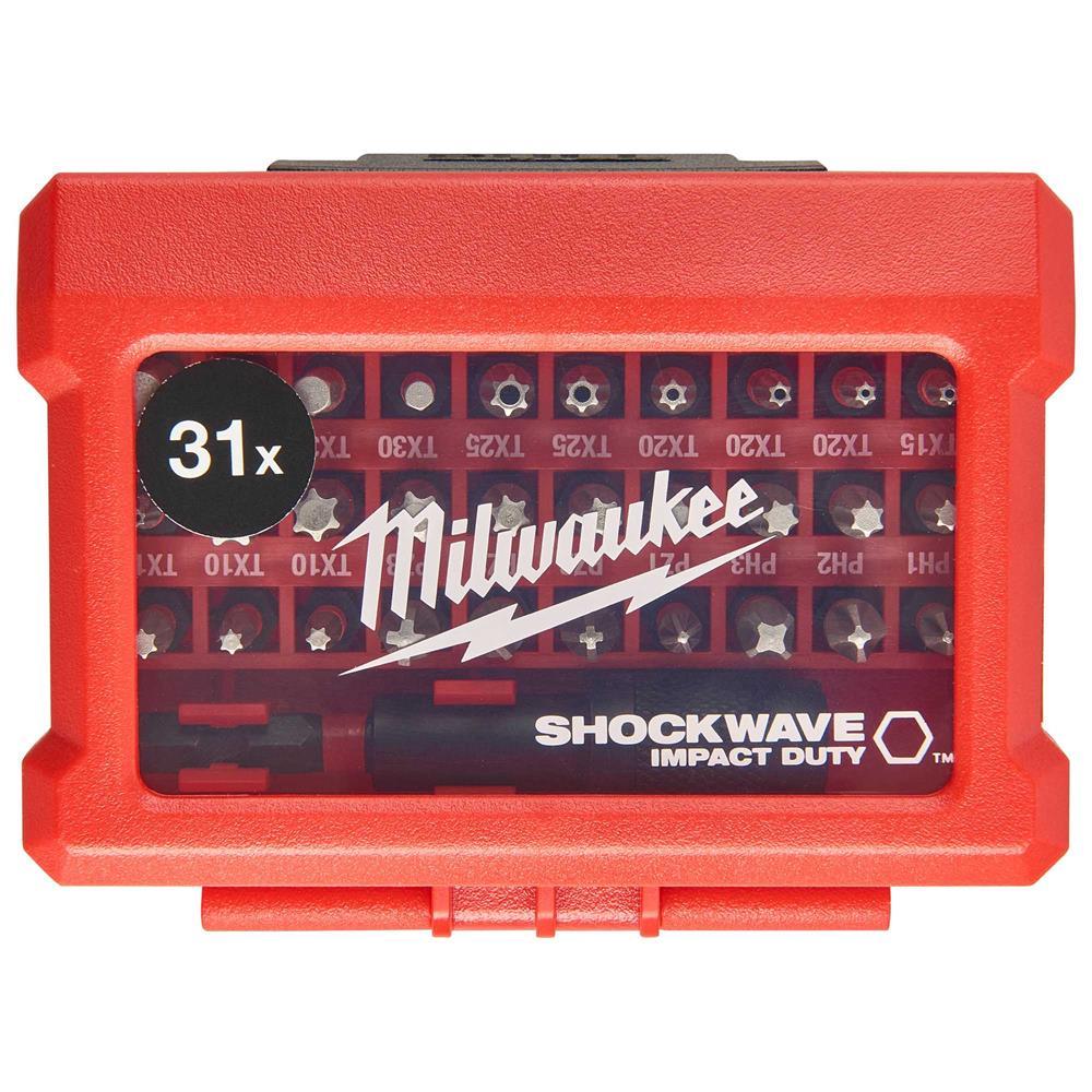 Milwaukee 31 Piece SHOCKWAVE Impact Duty Screwdriver Bit Set | ITS 