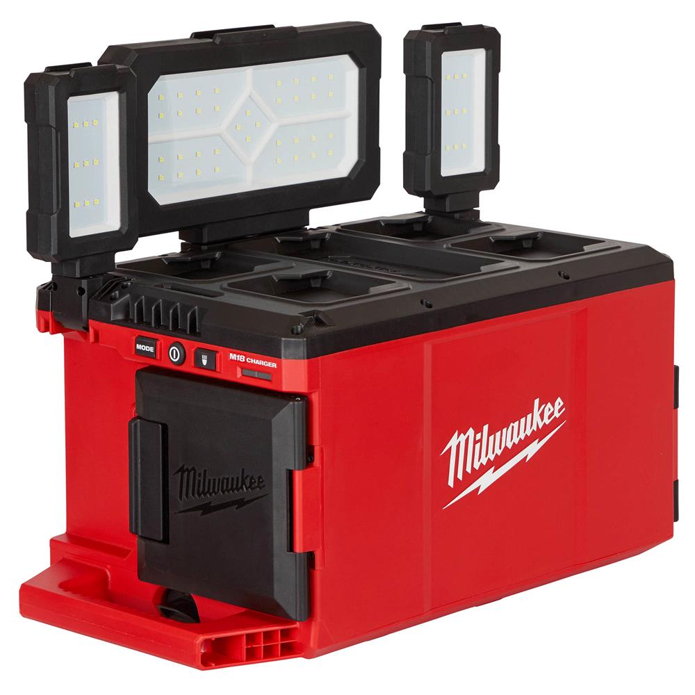 Milwaukee M18 POALC-0 18V PACKOUT TRUEVIEW Area Light & Charger - 240V Body