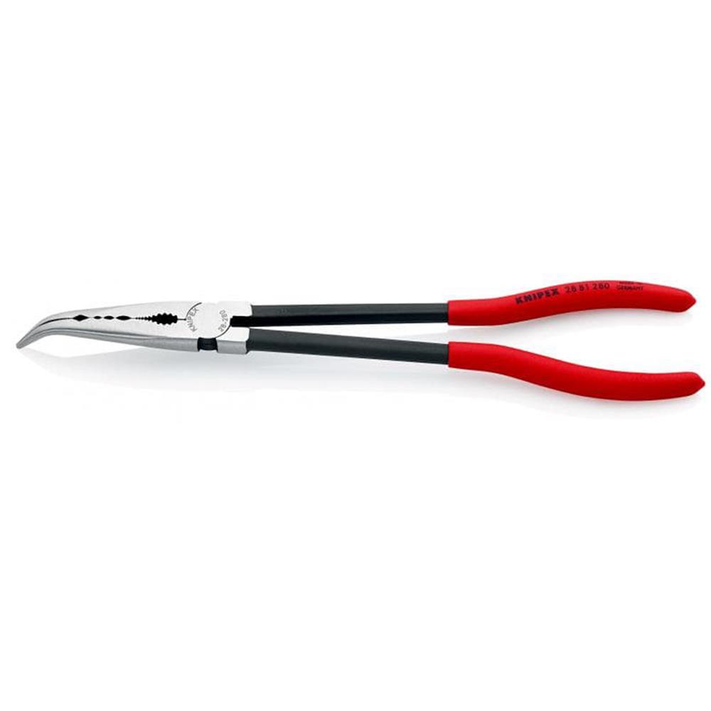 Knipex Angled Long Reach Needle Nose Pliers (Transverse Profiles)