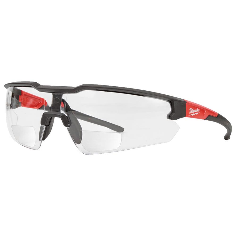 Milwaukee Magnified Safety Glasses: +1