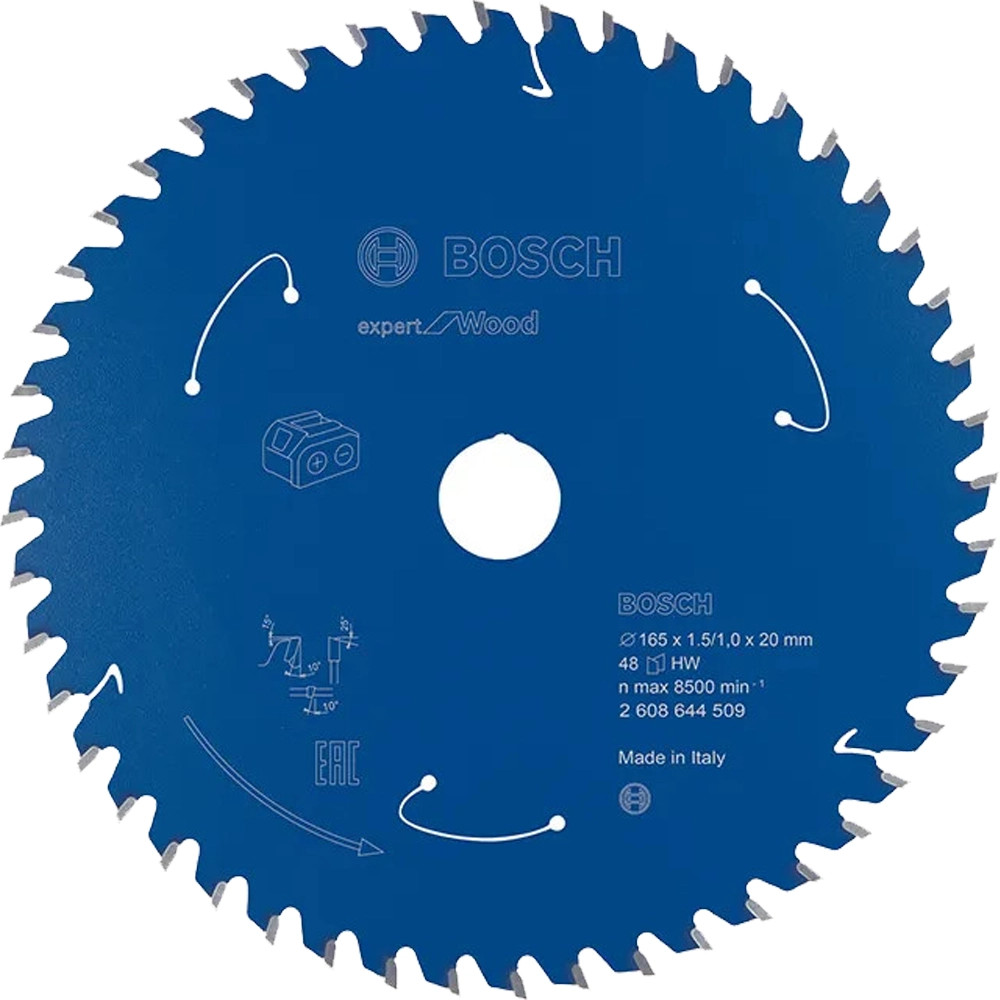 Bosch Expert 165mm x 20mm 48T Wood Circular Saw Blade