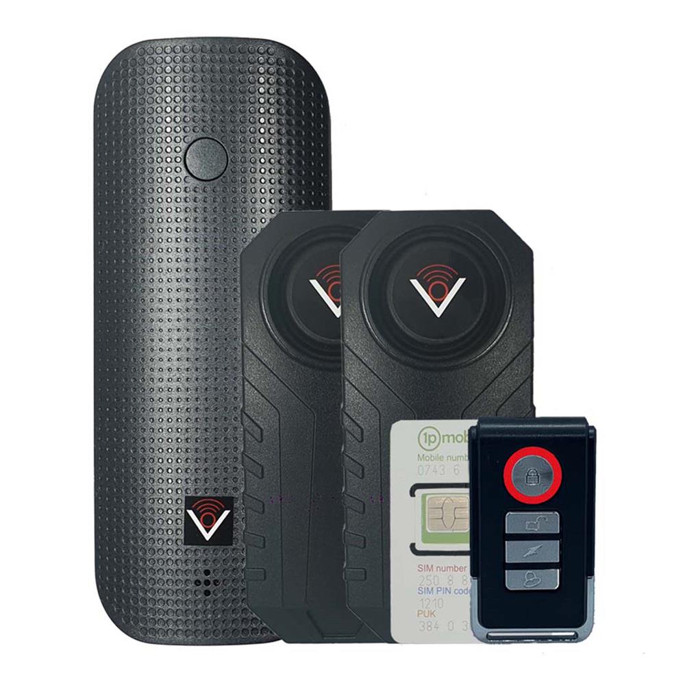 Vanolarm 2 Door Alarm & Tracker with Instant Phone Alerts