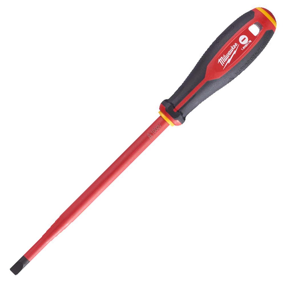 Milwaukee TRI-LOBE VDE Screwdriver SL1.6 x 8.0 x 175mm