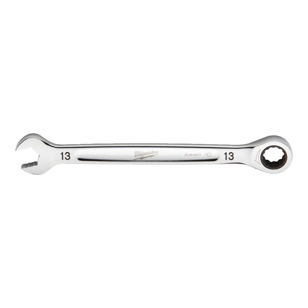 Milwaukee MAX BITE Ratcheting Metric Combination Spanner 13mm