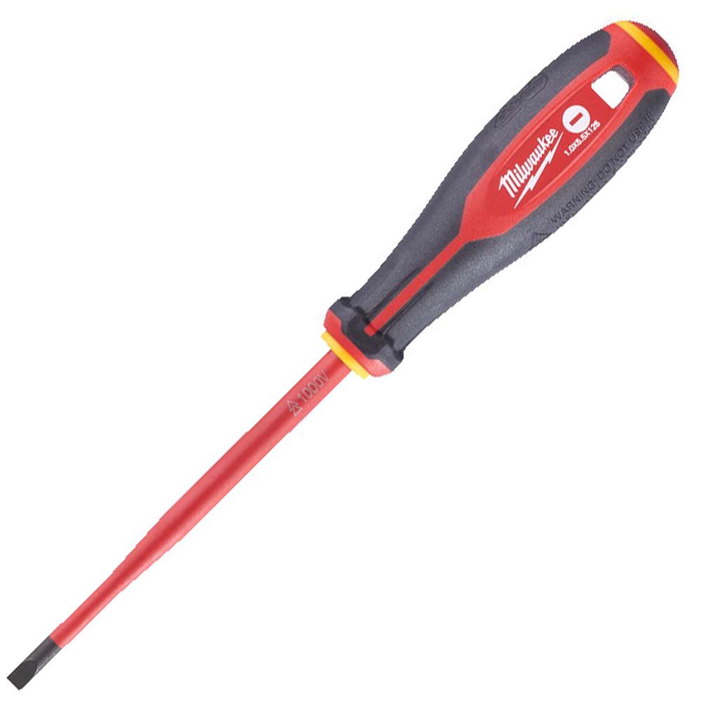 Milwaukee TRI-LOBE VDE Screwdriver SL1.0 x 5.5 x 125mm