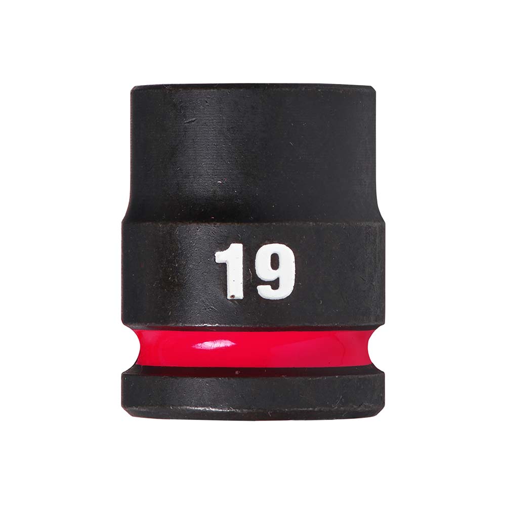 Milwaukee 19mm 1/2” Sq. SHOCKWAVE Impact Standard Socket