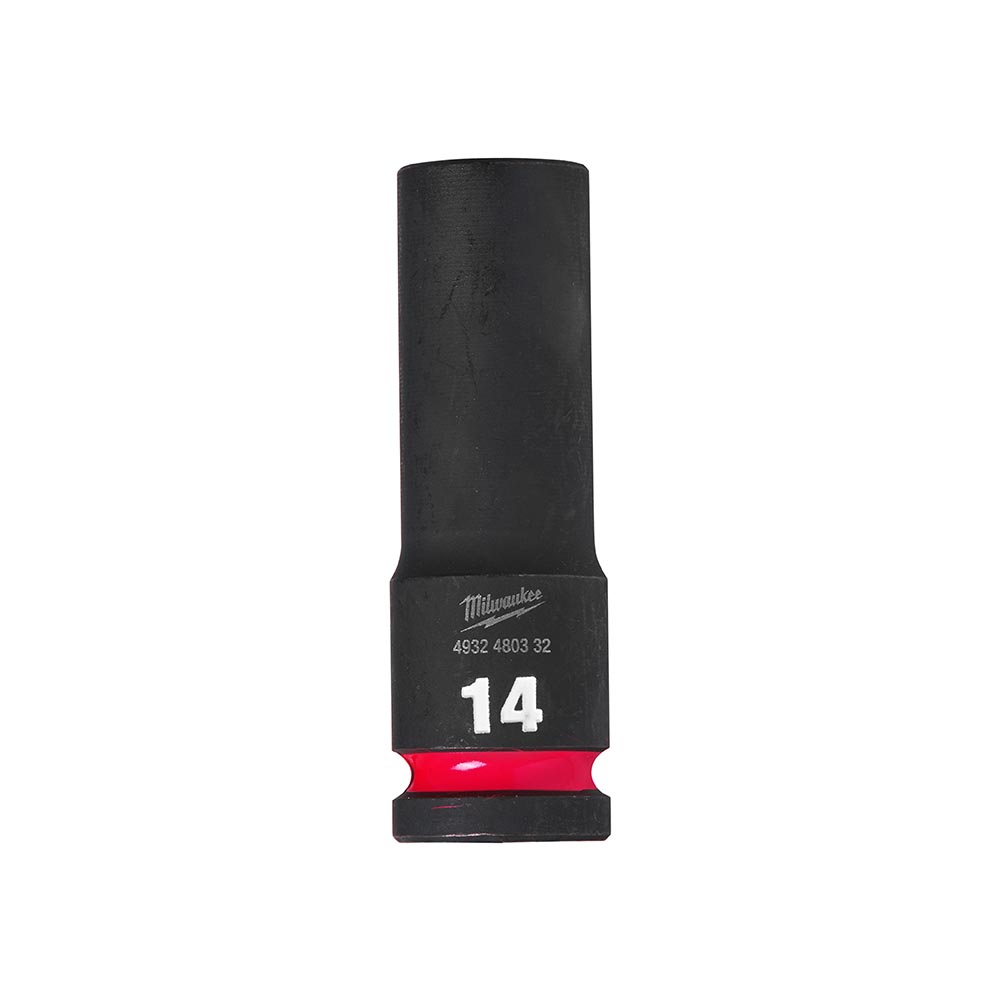 Milwaukee 14mm 1/2” Sq. SHOCKWAVE Impact Deep Socket