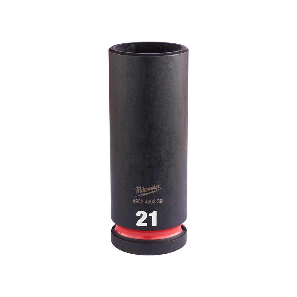 Milwaukee 21mm 1/2” Sq. SHOCKWAVE Impact Deep Socket