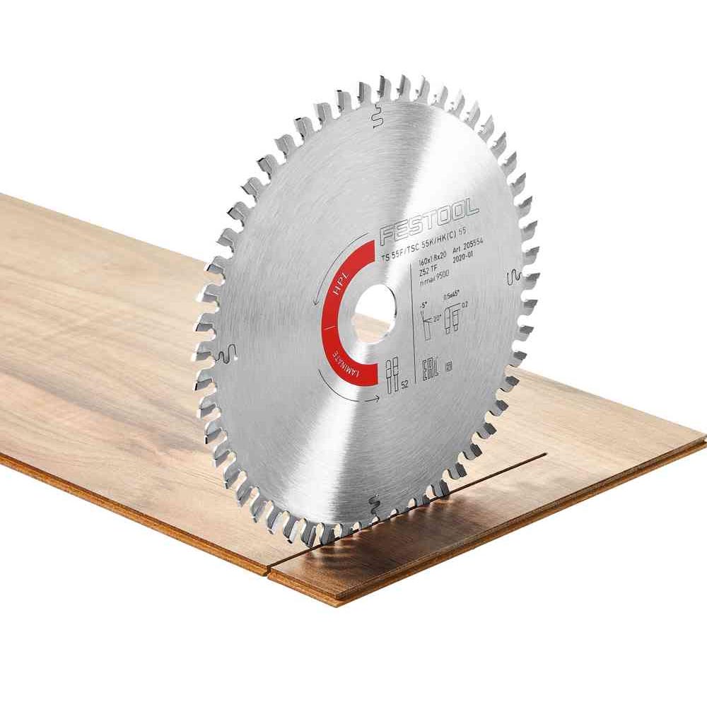 Festool 205766 168mm x 20mm 52T Laminate/HPL Saw Blade | Festool