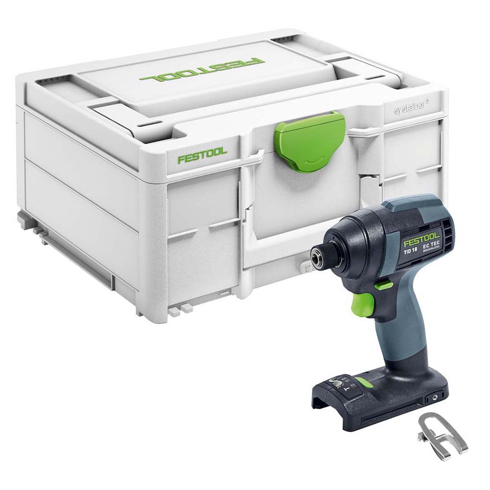 Festool TID 18 18V Brushless Impact Driver - Body with Case