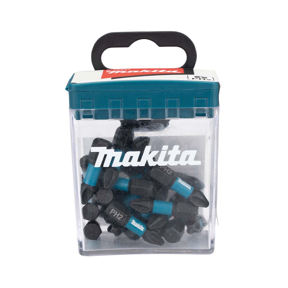 Makita E-12360 PH2 25mm Impact Bits - Pack of 25