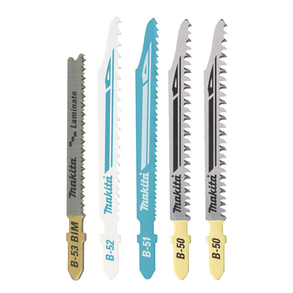 Makita B-48527 5 Piece Jigsaw Blade Set